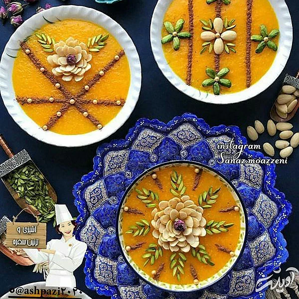 تزیین شله زرد تزیین شله زرد ساده تزیین شله زرد مجلسی تزیین شله زرد ساده و شیک تزیین شله زرد تک نفره تزیین شله زرد با دارچین بدون شابلون تزیین شله زرد با پودر نارگیل